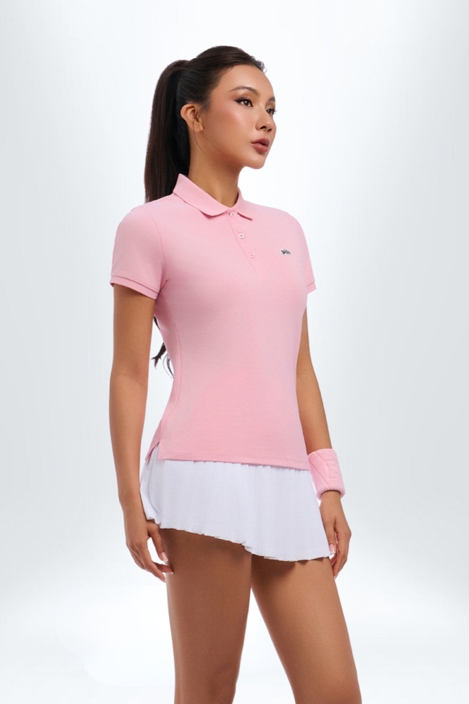 Áo Polo nữ chân bọ basic