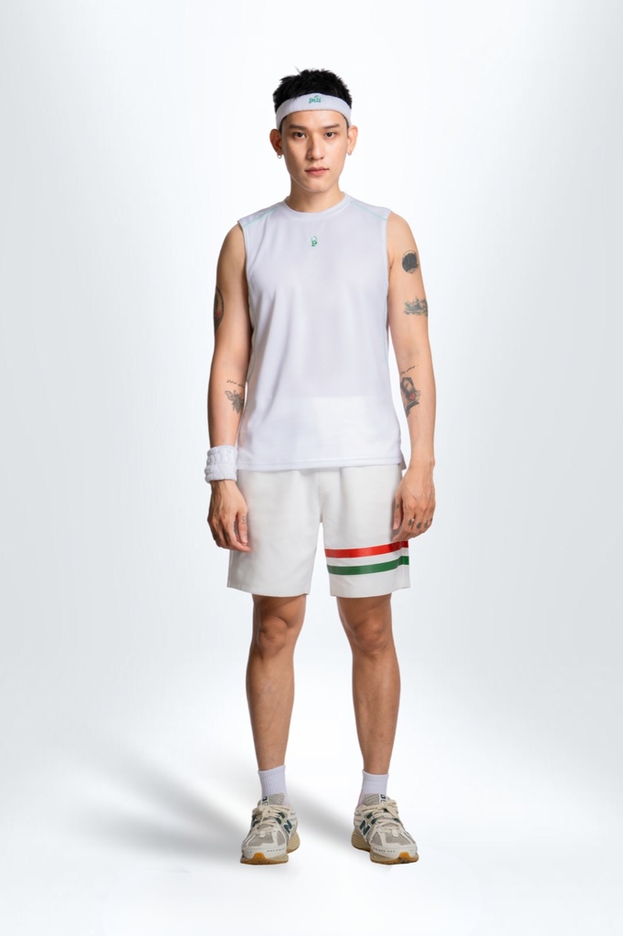 Quần short nam sọc ngang