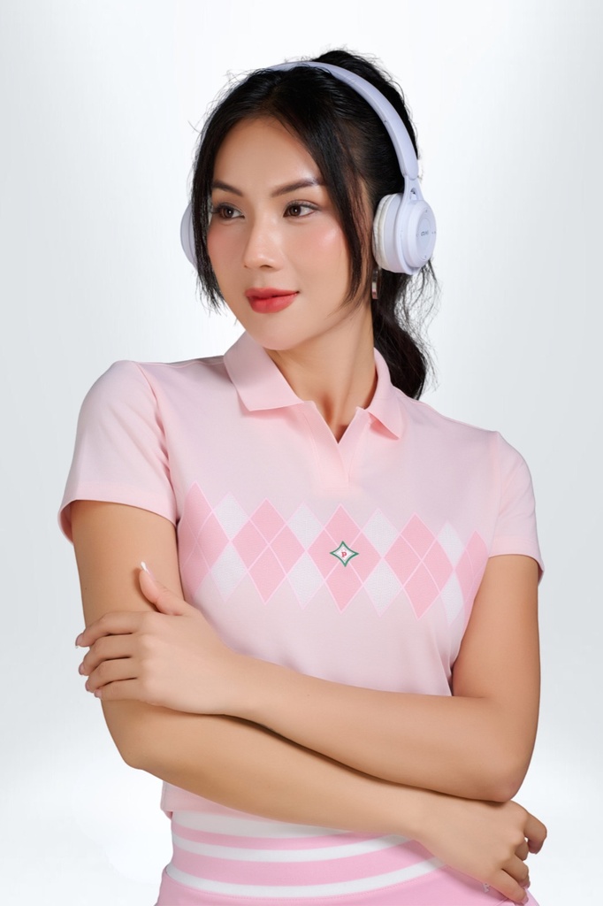 POLO nữ form croptop