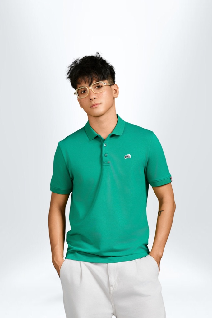 POLO nam basic, đánh chân bọ