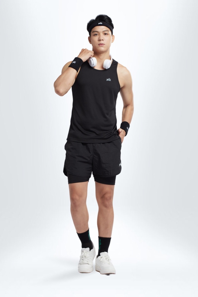 T-top nam bản vai nhỏ lưng kín